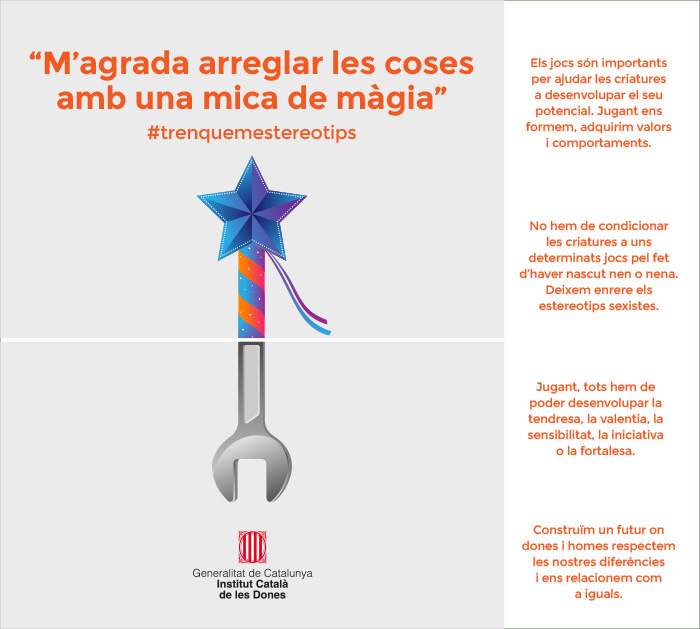 M'agrada arreglar les coses amb una mica de mgia
