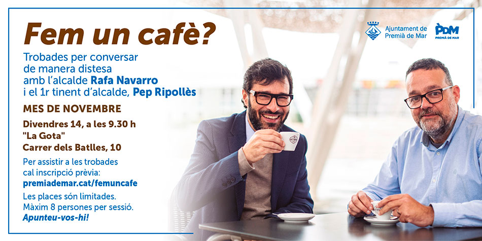 Fem un cafe al bar La Gota