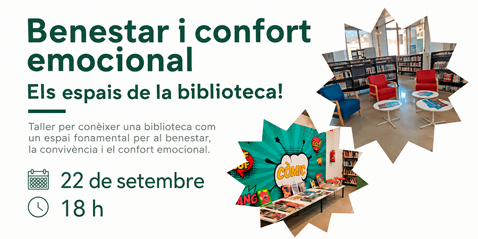 Benestar i confort emocional a la biblioteca