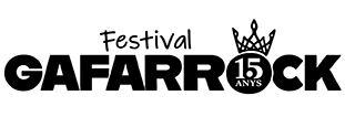 Logo Gafarrock 15 anys