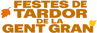 logo festes de tardor de la gent gran