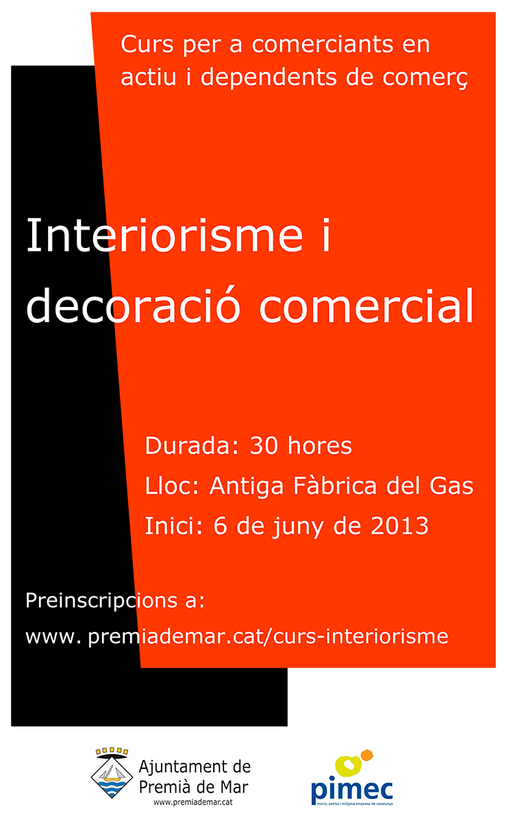 Cartell curs interiorisme
