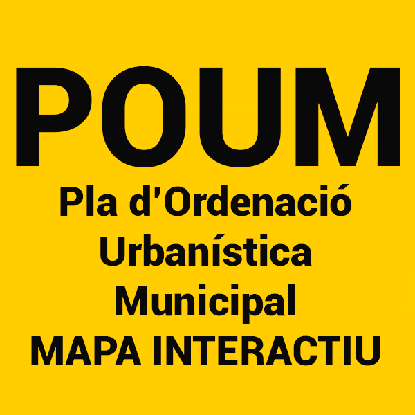 POUM: Pla d'Ordenació Urbanística Municipal - MAPA INTERACTIU