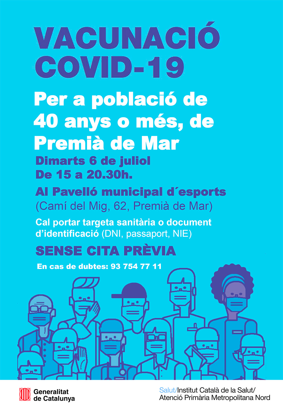 Vacunaci&oacute; +40 anys