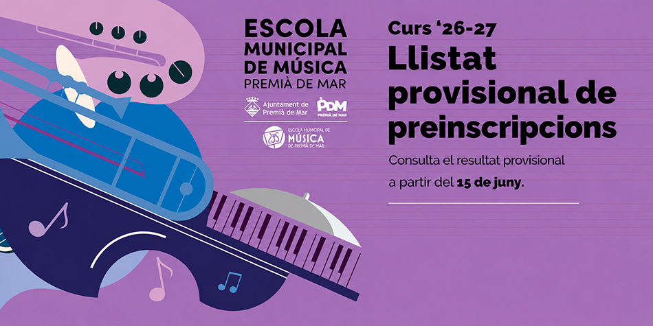 Llistat provisionals preinscripcions curs 2026-2027