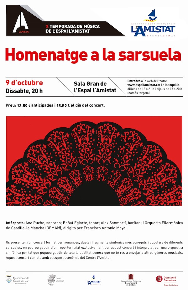 Concert "Homenatge a la sarsuela"