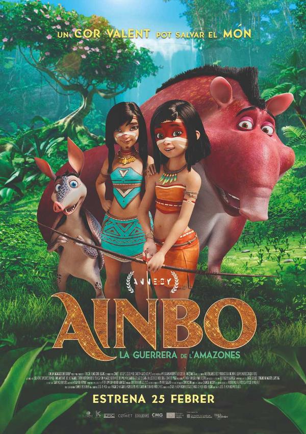 Cinema: Ainbo: La guerra de l'amazones
