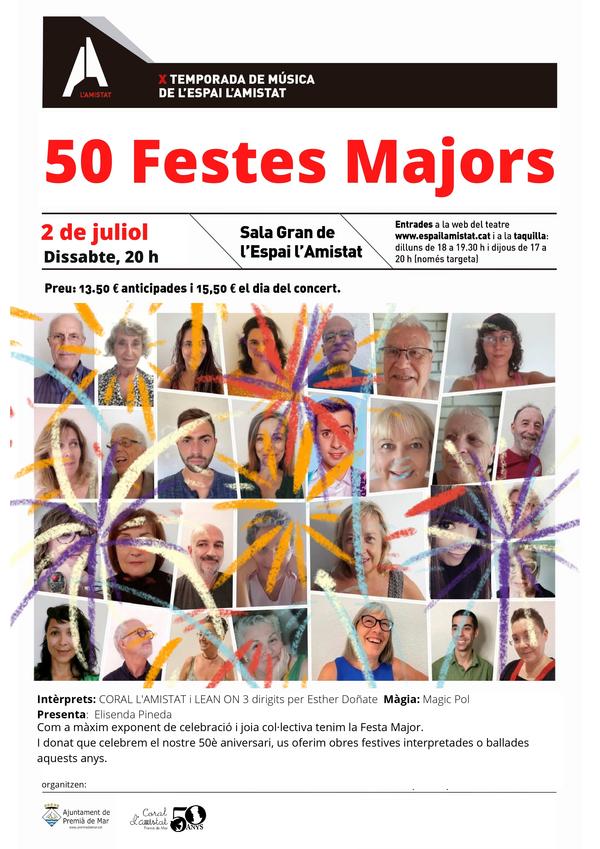concert "50 festes majors"