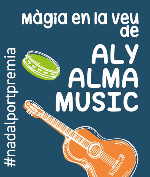 Mgia en la Veu de "ALY ALMA MUSIC"
