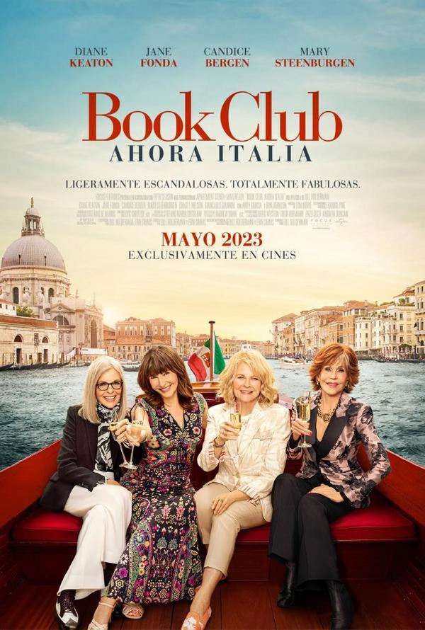 Cinema: Book Club Ahora Italia