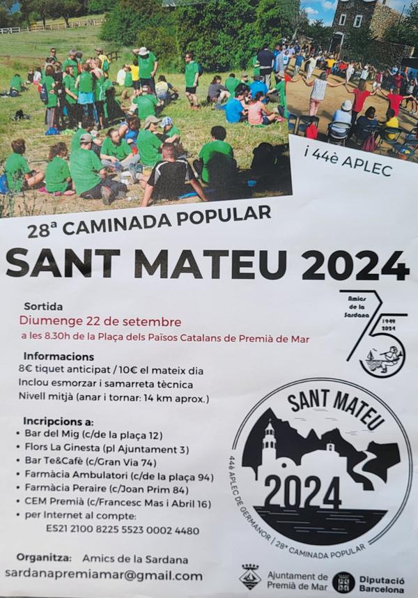 28a caminada popular a Sant Mateu