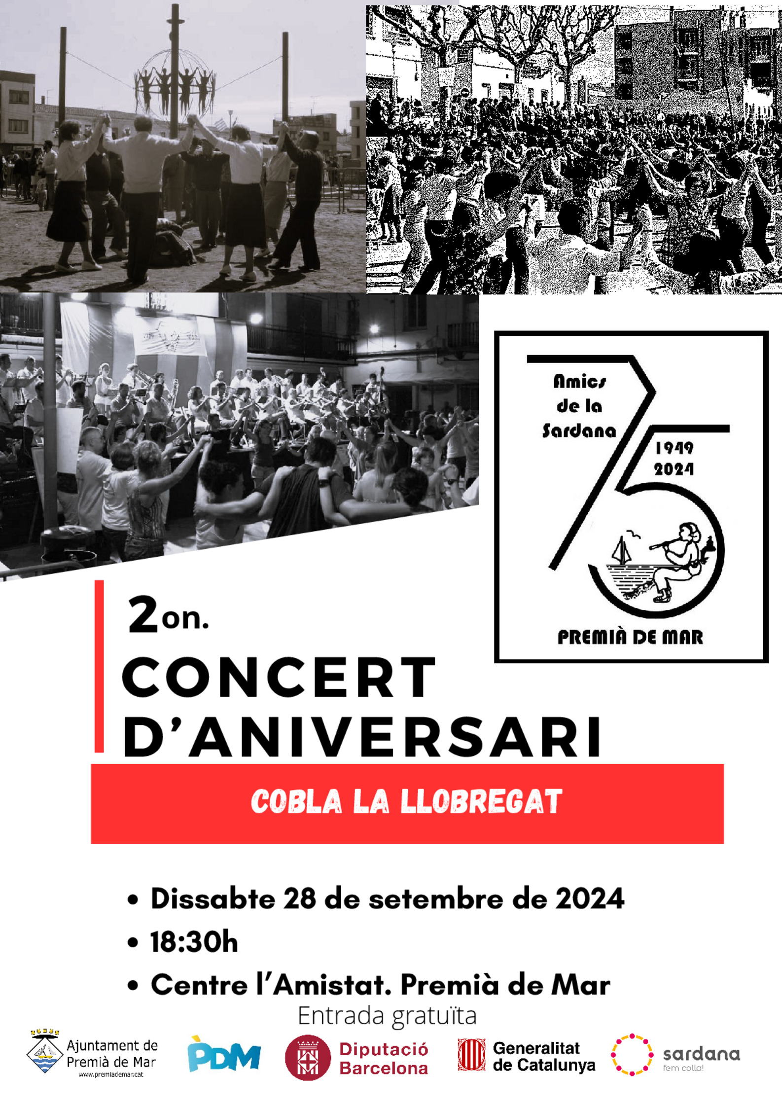 2on Concert 75 Aniversari Amics de la Sardana de Premi de Mar