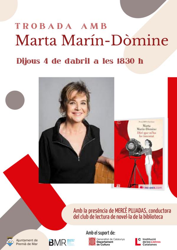 Trobada amb l'autora Marta Marn-Dmine