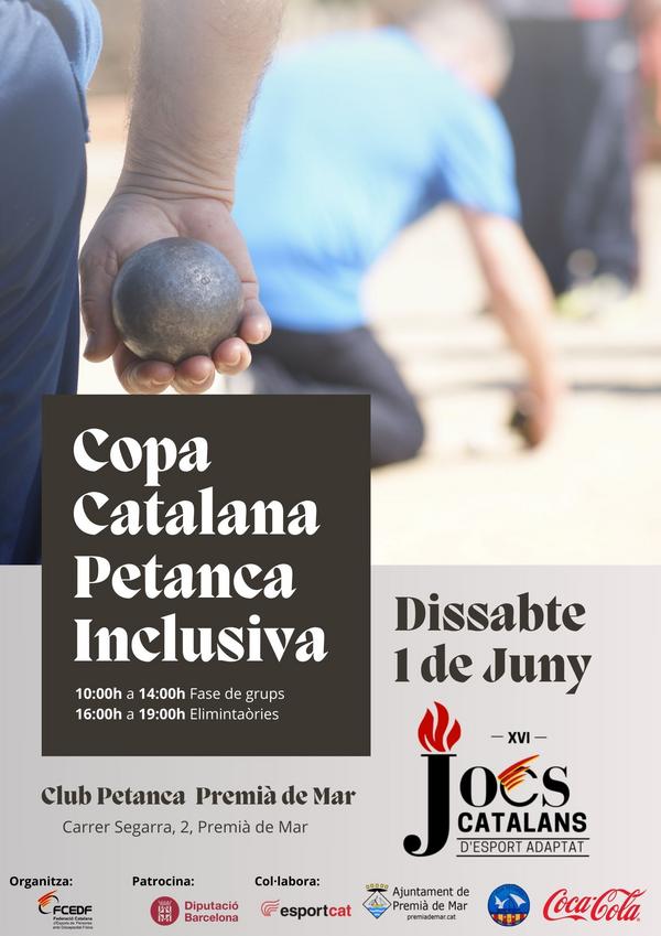 Copa Catalana Petanca Inclusiva