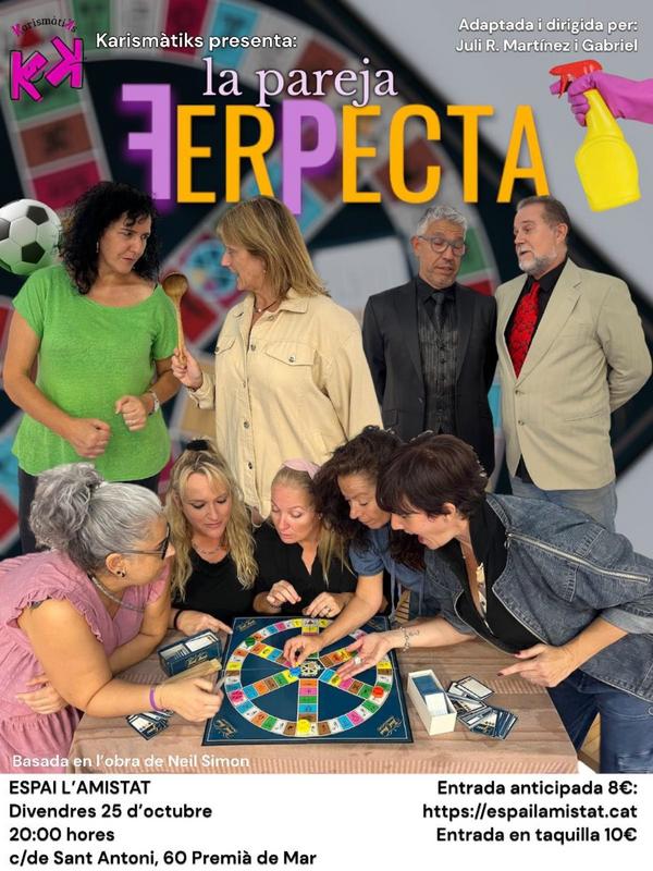 Obra teatre "La pareja ferpecta