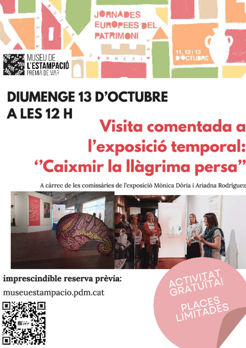 Visita guiada a l'exposici "Caixmir, la llgrima persa"