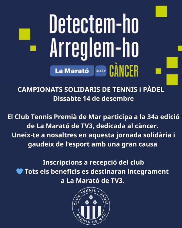 Campionats Solidaris de Tennis i Pdel