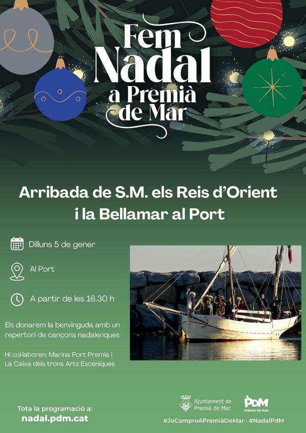 Rebuda de S.M els Reis de l'Orient i la fada Bellamar