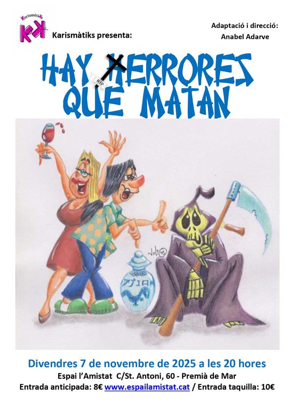 Obra teatre "Hay errores que matan"