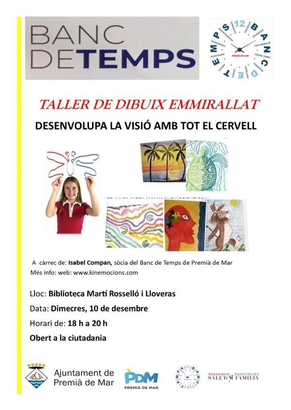 Taller de dibuix emmirallat
