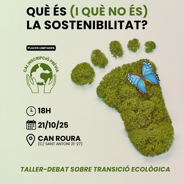 Taller "Qu s (i qu no s) la sostenibilitat?"