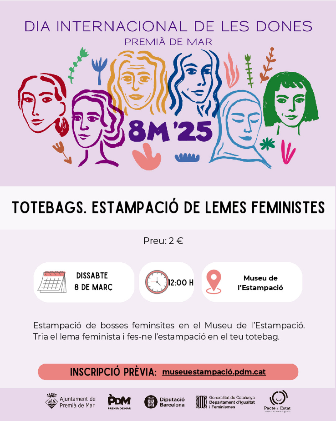 Totebags. Estampaci de lemes feministes