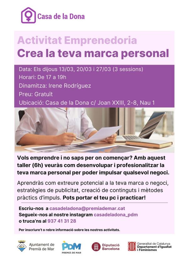 Crea la teva marca personal