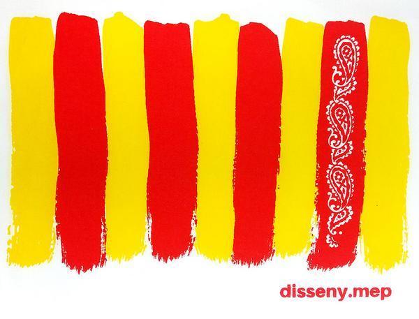 Vine a estampar la teva senyera!