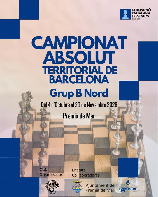 Campionat Absolut Territorial de Barcelona 2026