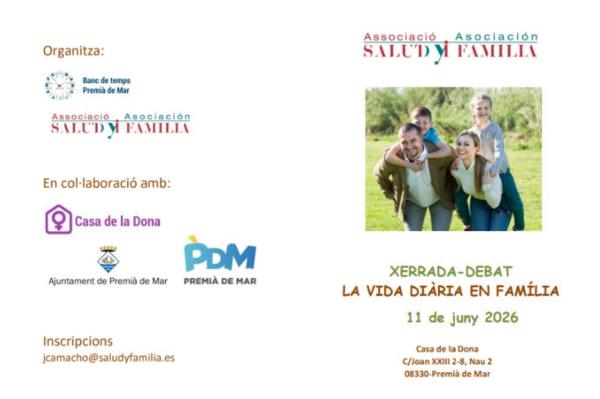 Xerrada-Debat: La vida di�ria en fam�lia