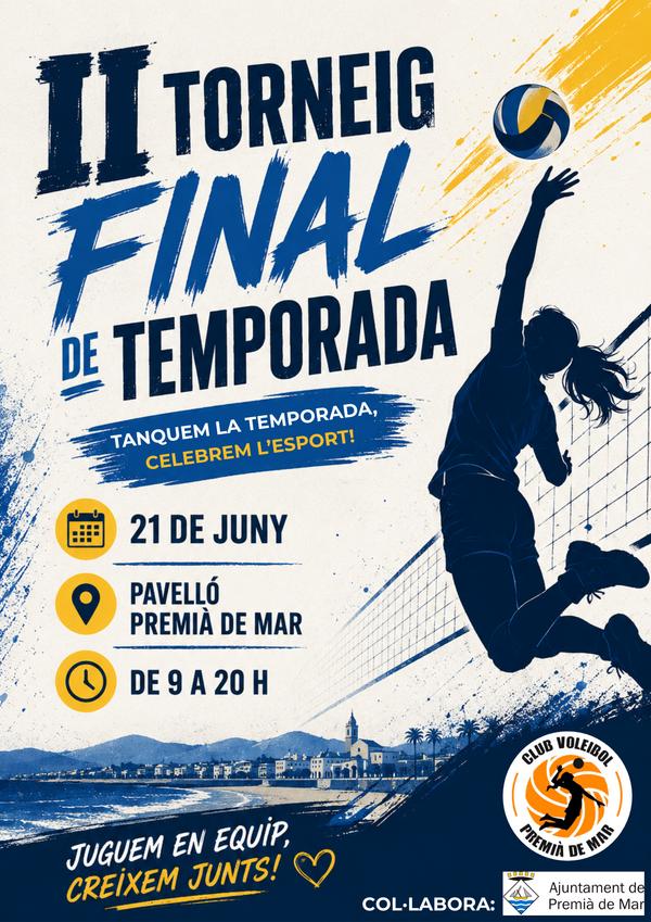 Torneig final de temporada de voleibol dels equips de premi� de mar