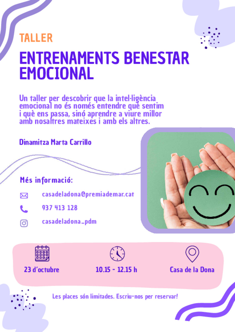 Entrenaments pel benestar emocional