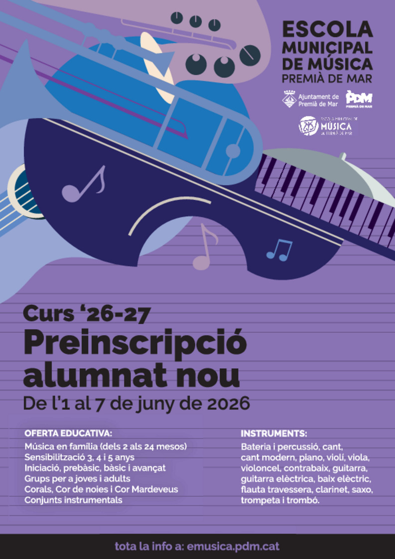 Preinscripci� curs 26/27