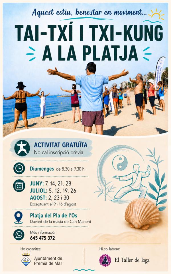 Tai-Tx� i Chi Kung a la platja