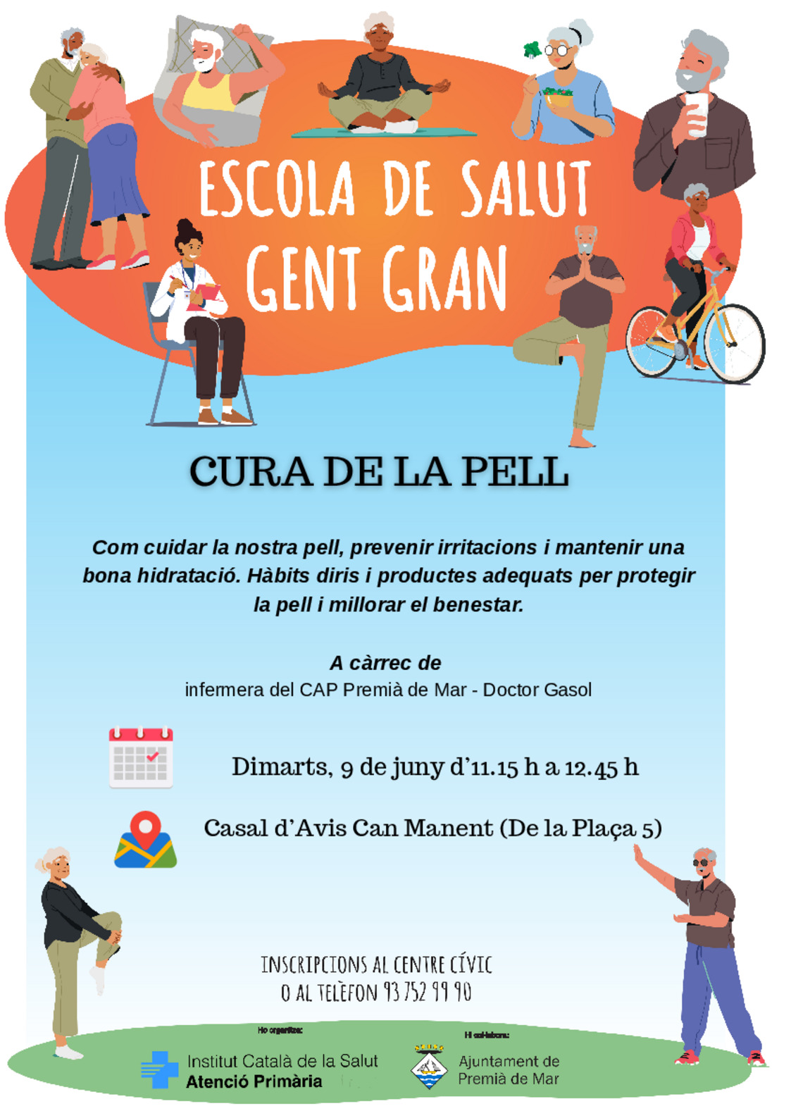 Taller cura de la pell - taller escola i salut