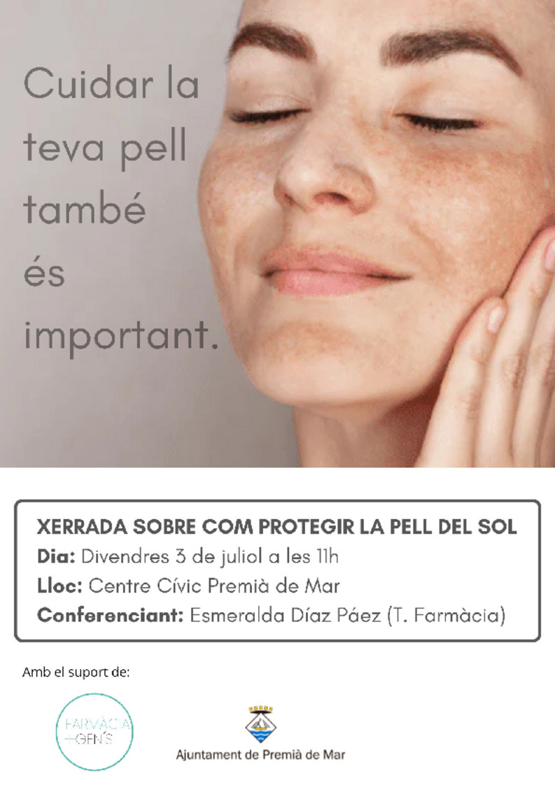 Xerrada sobre com protegir la pell del sol