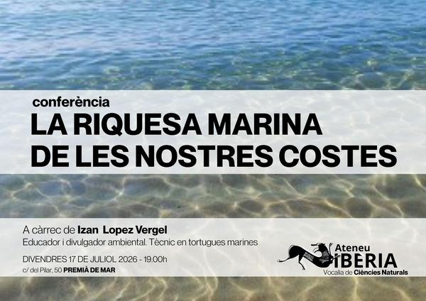 La riquesa marina de les nostres costes
