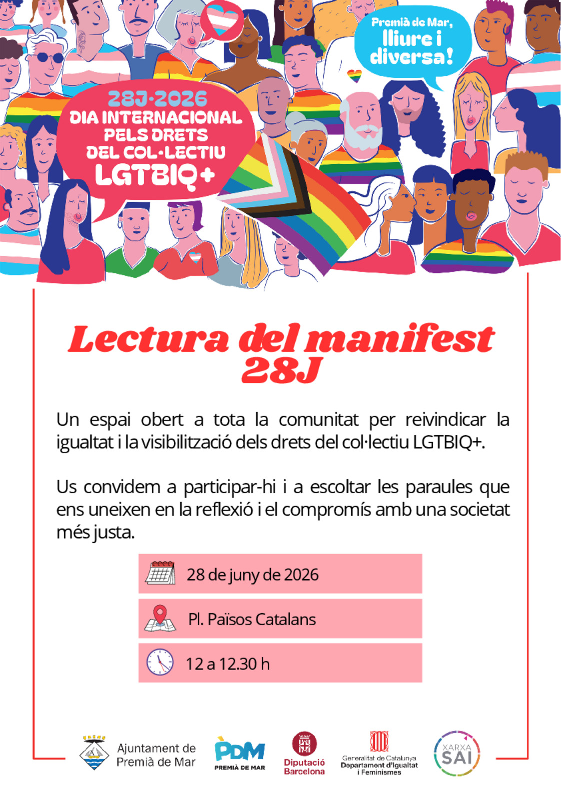 Lectura del manifest 28J