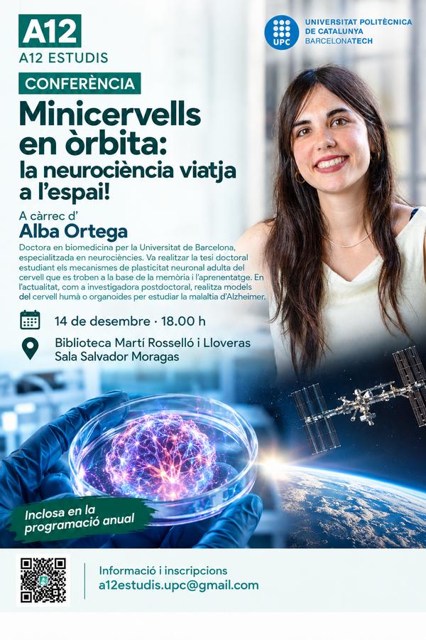 Minicervells en �rbita: la neuroci�ncia viatja a l�espai!