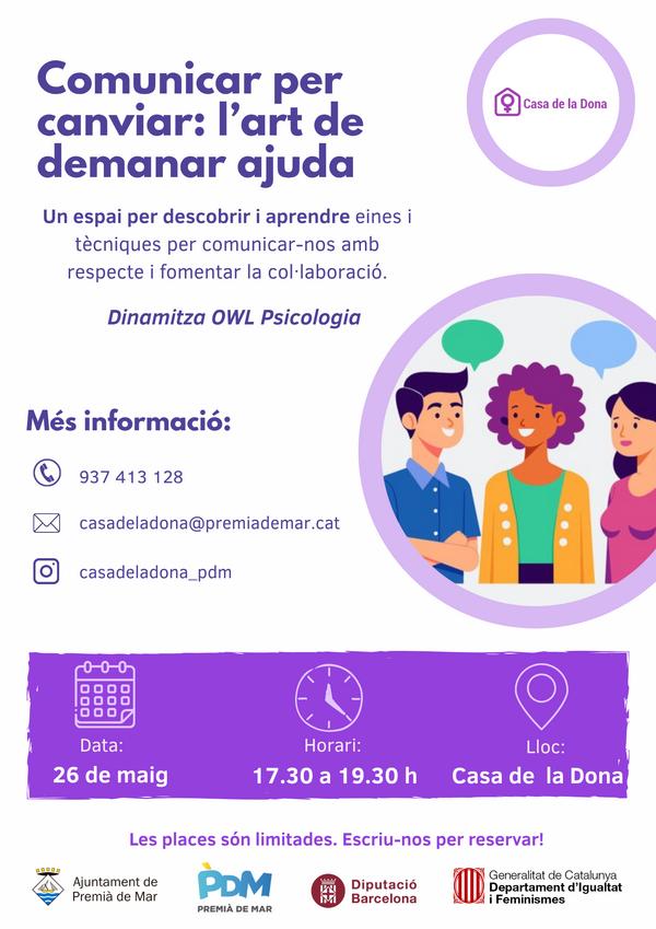 Comunicar per canviar: l'art de demanar ajuda