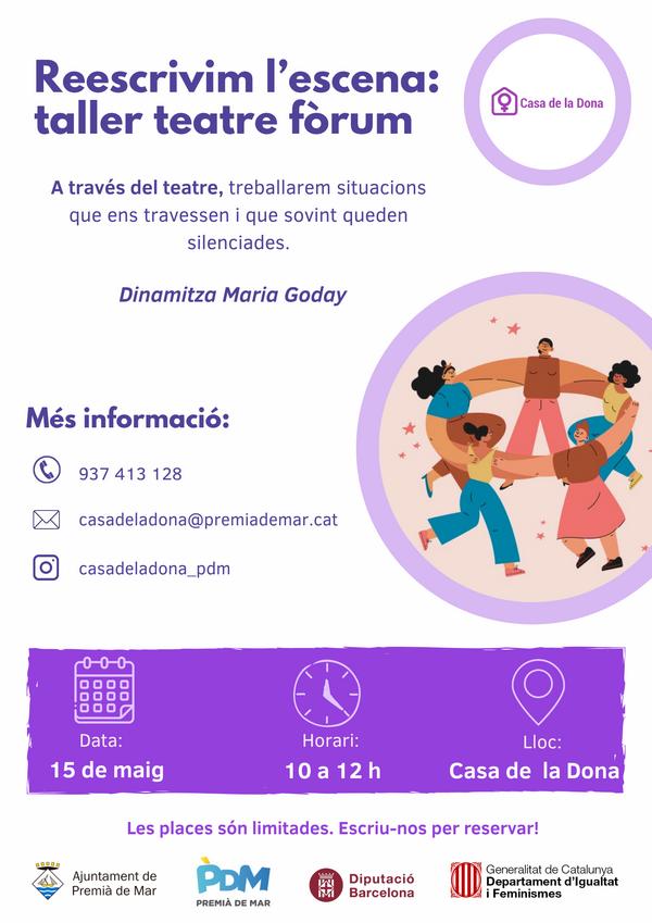 Reescrivim l'escena: taller de teatre f�rum