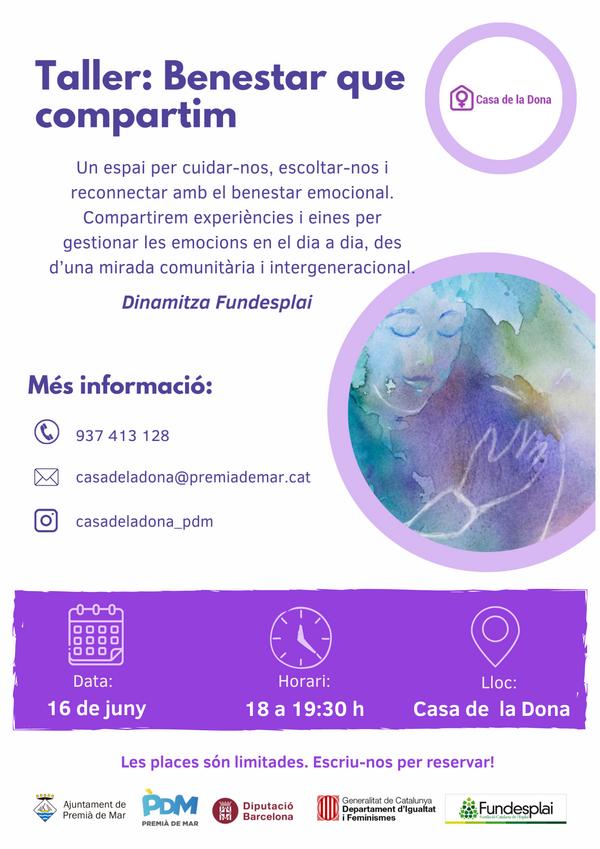 Taller "Benestar que compartim"