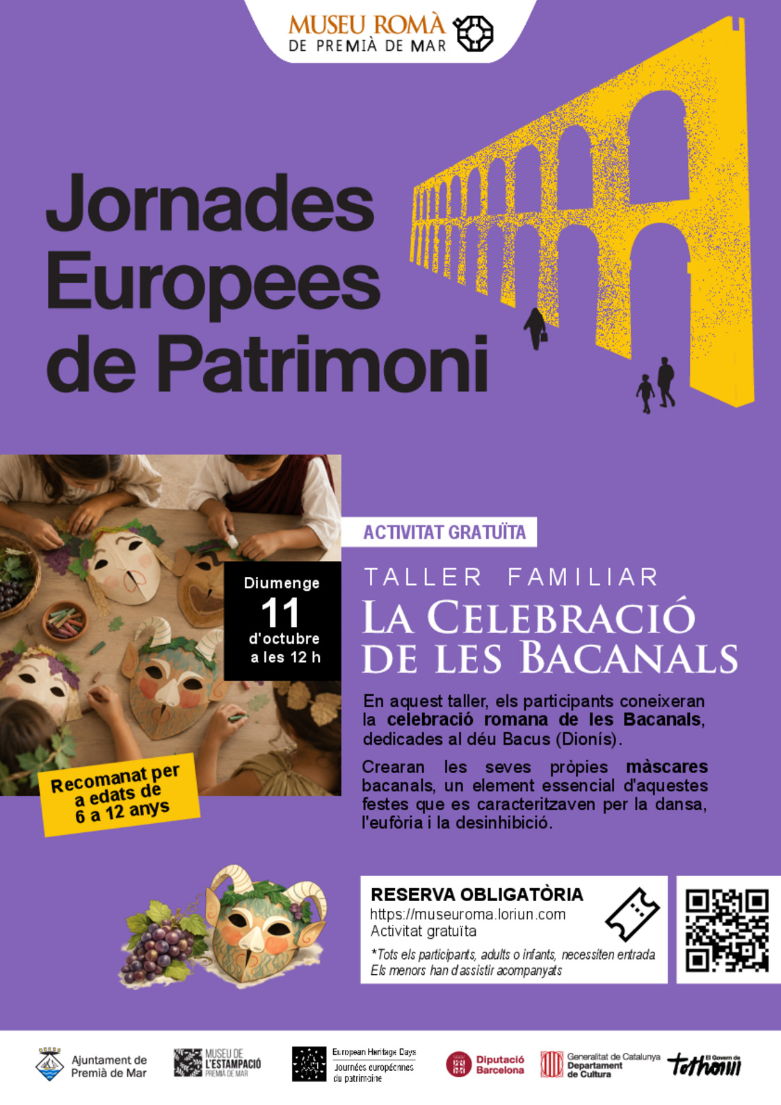 Taller familiar: La celebraci� de les bacanals