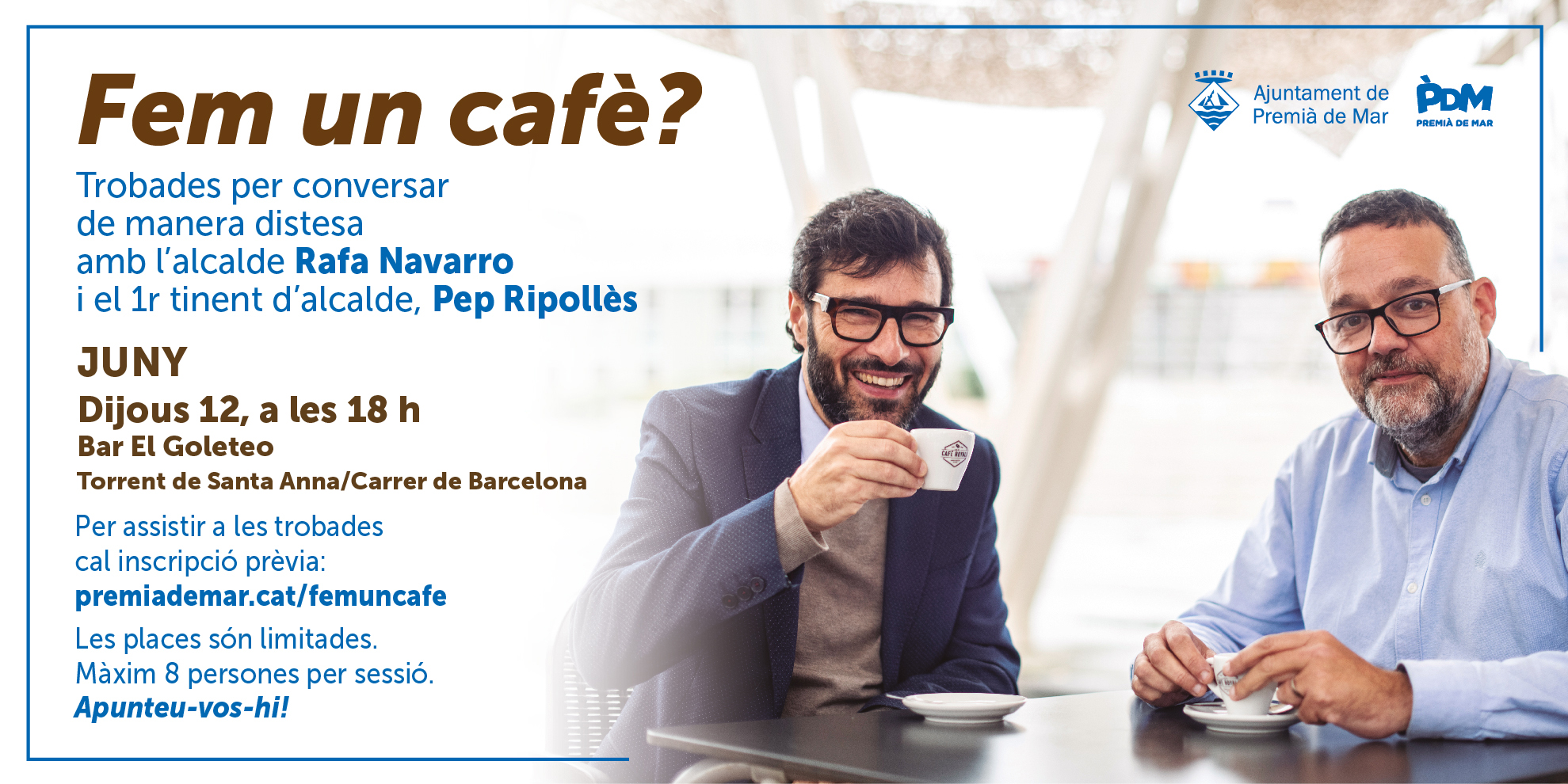 Fem un caf al Bar El Goleteo