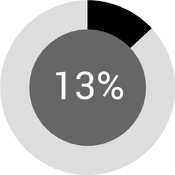 Assoliment: 13.1%